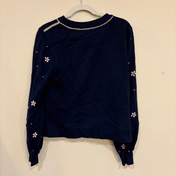 Anthropologie Maeve Swan Lake Sweater - Sz S - Picture 4 of 4